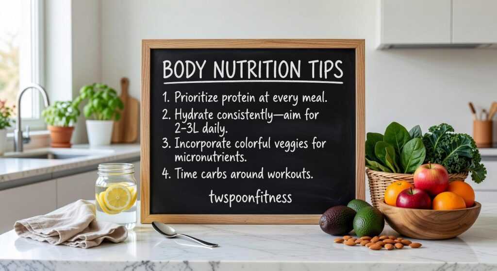 body nutrition tips twspoonfitness