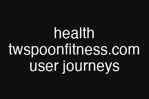 health twspoonfitness.com user journeys