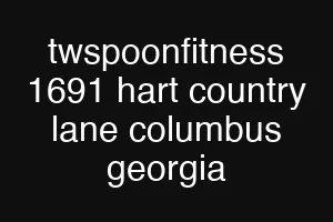 twspoonfitness 1691 hart country lane columbus georgia